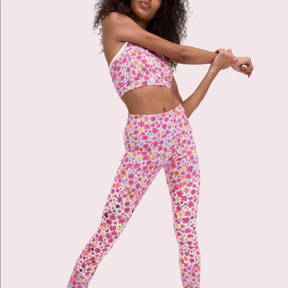 NWT Kate Spade Floral Leggings 🌸